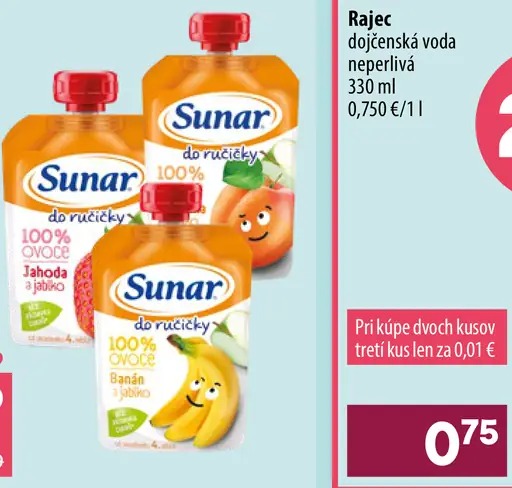 Sunar do ručičky ovocná kapsička