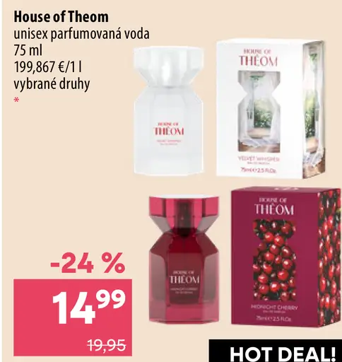 House of Theom unisex parfumovaná voda, vybrané druhy