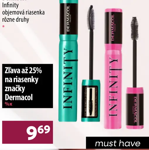 Dermacol Infinity objemová riasenka