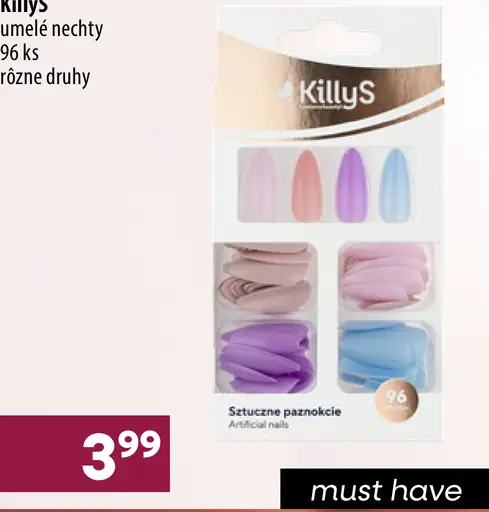 Killys umelé nechty