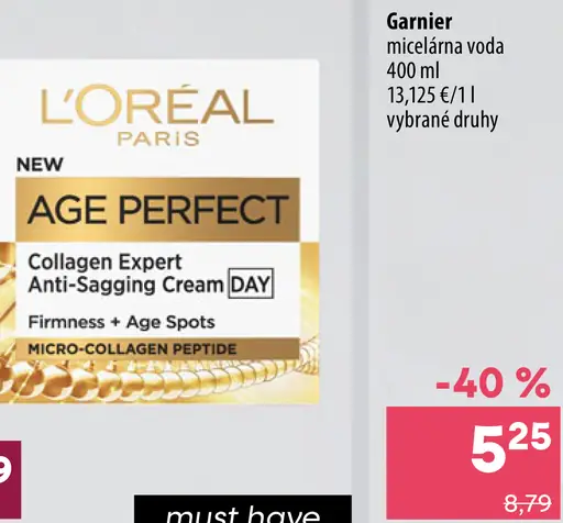 L’Oréal Paris Age Perfect pleťový krém proti starnutiu, denný/nočný
