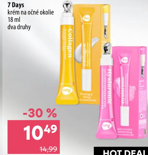 7Days Spevňujúci očný koncentrát s kolagénom