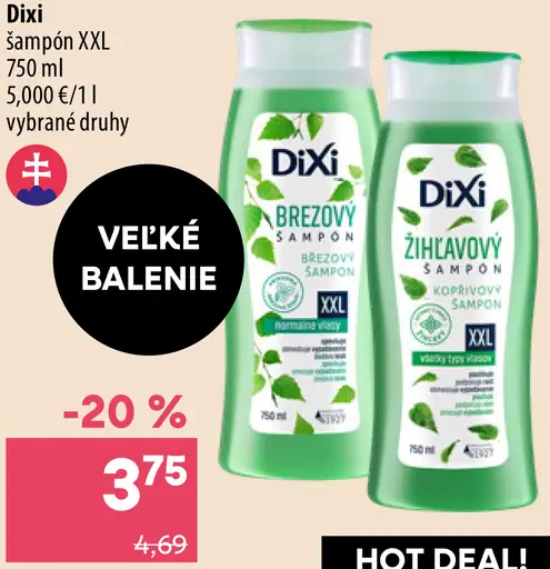 Dixi Brezový šampón