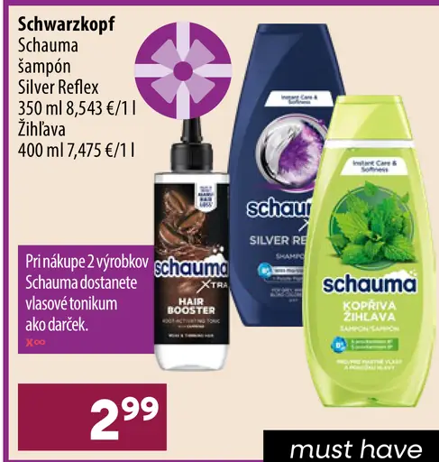Schwarzkopf Schauma Silver Reflex šampón