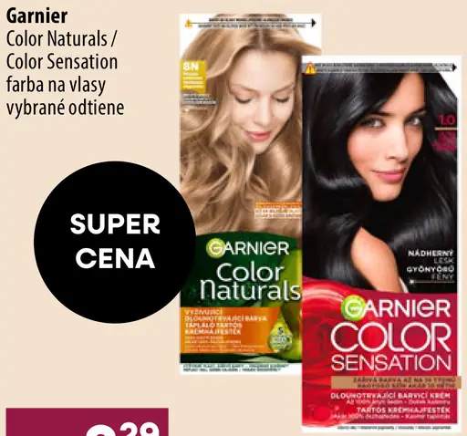 Farba na vlasy Color Naturals rôzne odtiene Garnier
