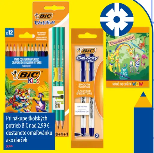 BIC školské potreby, vybrané druhy