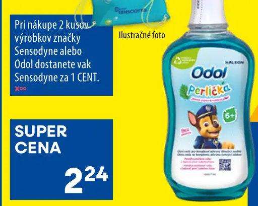 Odol detská ústna voda Perlička