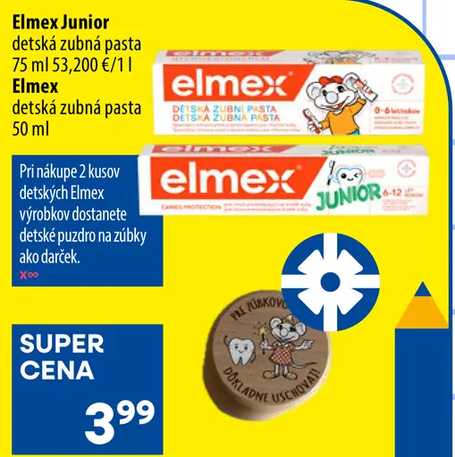Elmex Junior detská zubná pasta