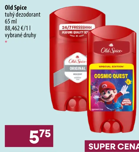 Old Spice tuhý dezodorant – Original, Cosmic Quest