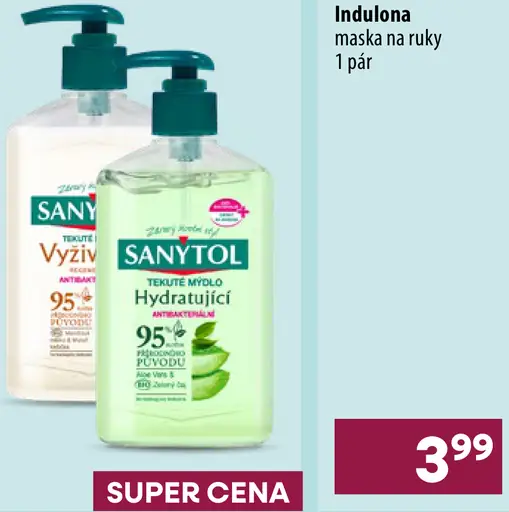 Indulona regeneračná maska na ruky