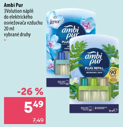 Ambi Pur 3Volution náplň do elektrického osviežovača vzduchu