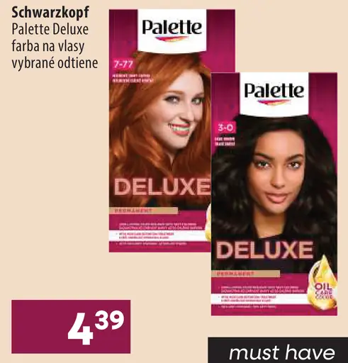 Schwarzkopf Palette Deluxe farba na vlasy Medený 6-70 (667)