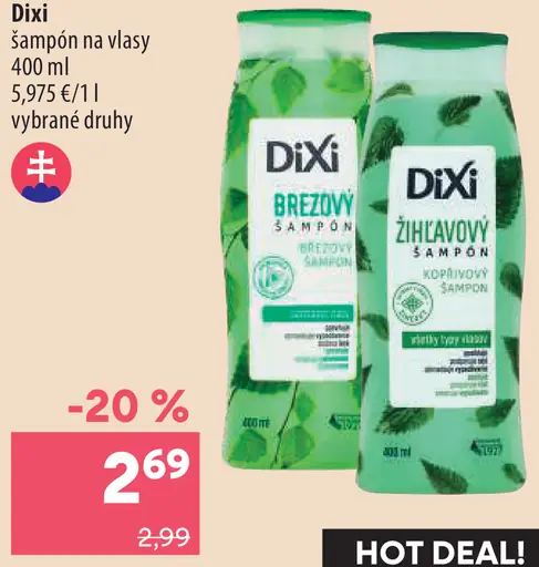Dixi Brezový šampón