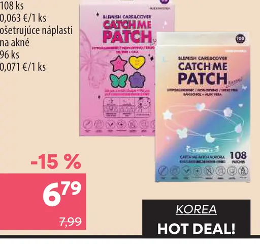 Catch Me Patch náplasti na akné