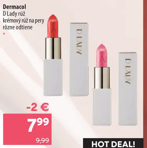 Dermacol D Lady rúž na pery