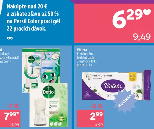 Dettol bezdotykový dávkovač mydla s náplňou