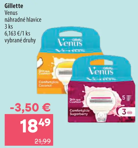 Gillette Venus Náhradné hlavice