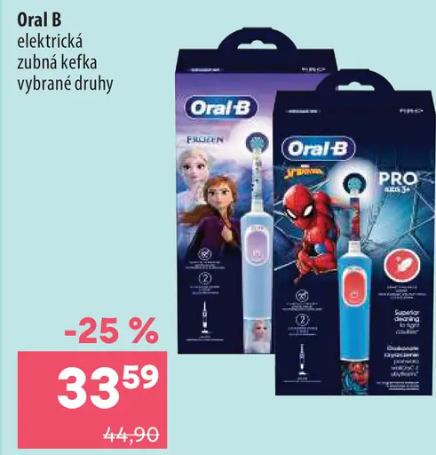 Oral B elektrická zubná kefka
