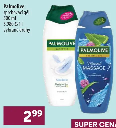 Palmolive sprchový gél vybrané druhy
