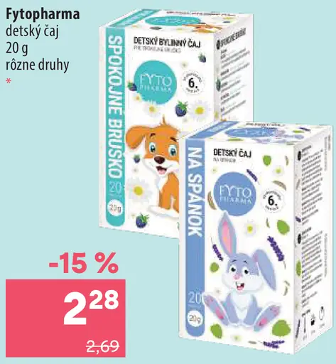 Fyto Pharma detský čaj