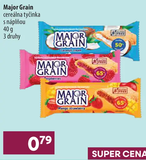 Major Grain cereálna tyčinka
