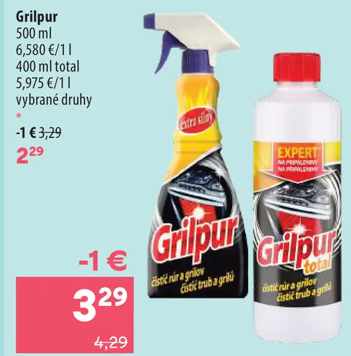 Grilpur čistič na grily a krby