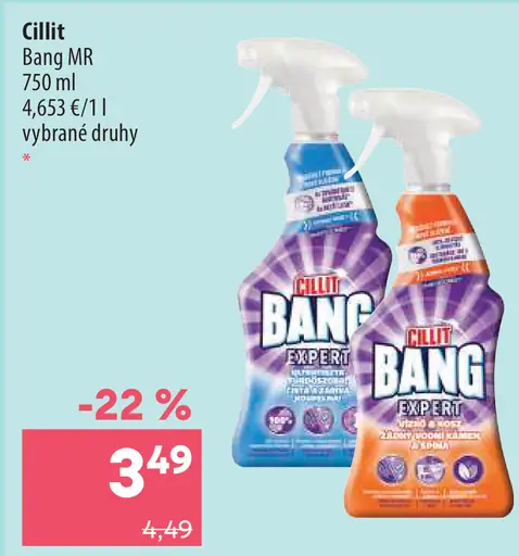 Cillit Bang čistiaci sprej Expert