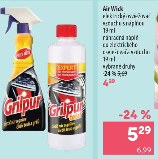 Grilpur čistič na grily a krby