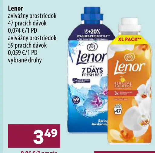 Lenor avivážny prostriedok