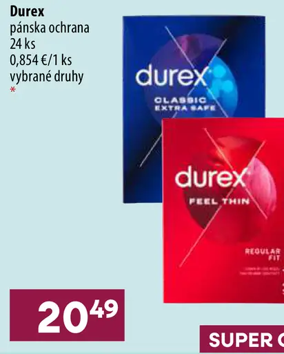 Durex pánska ochrana