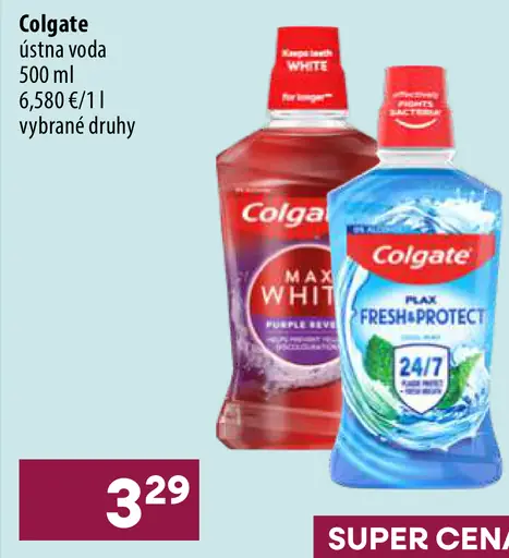 Colgate ústna voda