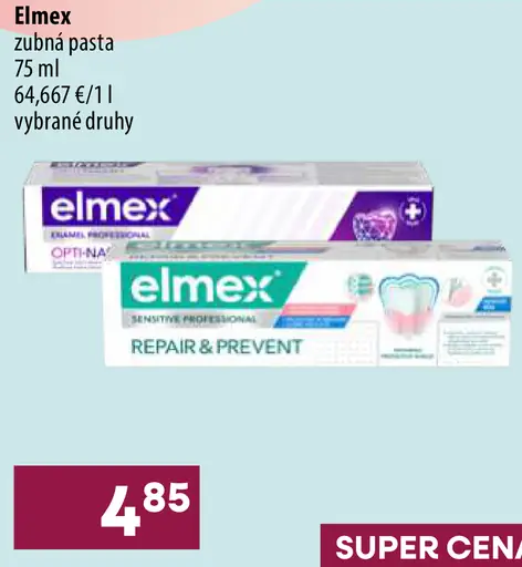 Elmex zubná pasta