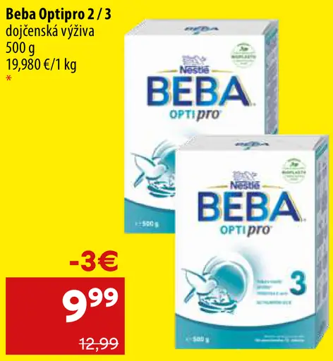 Beba Optipro 2 / 3 dojčenská výživa
