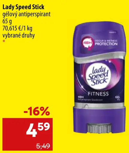 Lady Speed Stick dámsky gélový antiperspirant