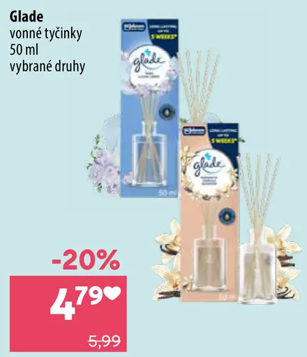 Glade vonné tyčinky