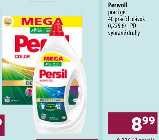 Perwoll prací gél