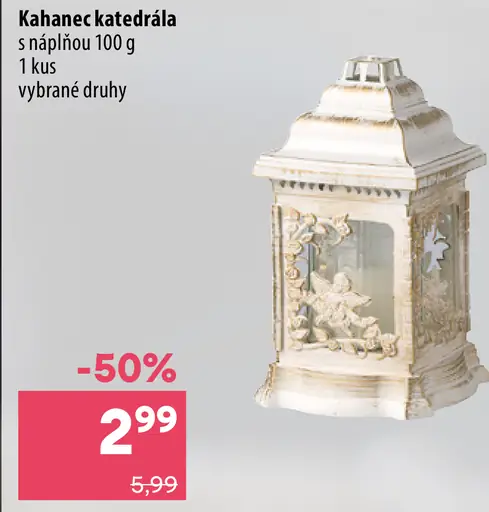 Kahaneč Katedrála s náplňou