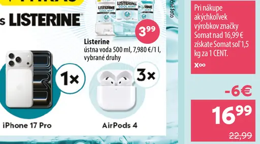 Listerine ústna voda