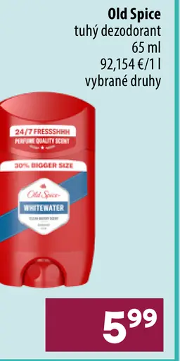 Old Spice tuhý dezodorant