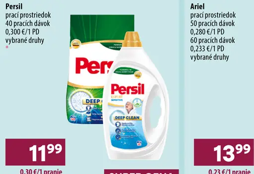 Persil prací prostriedok
