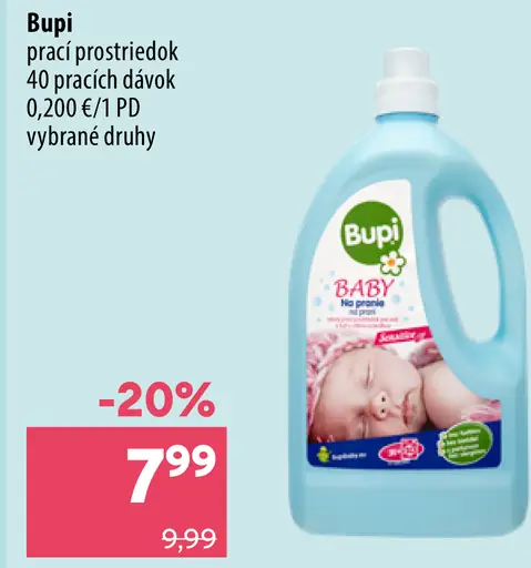 Bupi prací prostriedok Baby