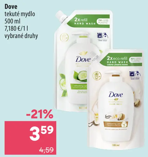 Dove Tekuté mydlo