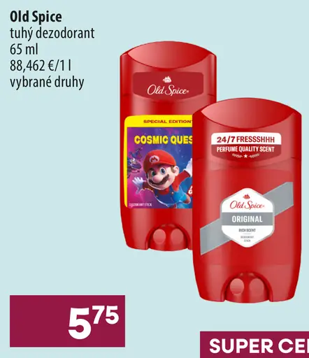 Old Spice tuhý dezodorant – Original, Cosmic Quest