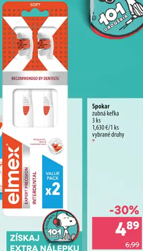 Spokar zubná kefka