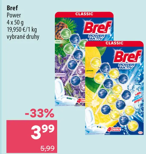 Bref Power WC čistič Classic