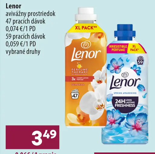 Lenor avivážny prostriedok