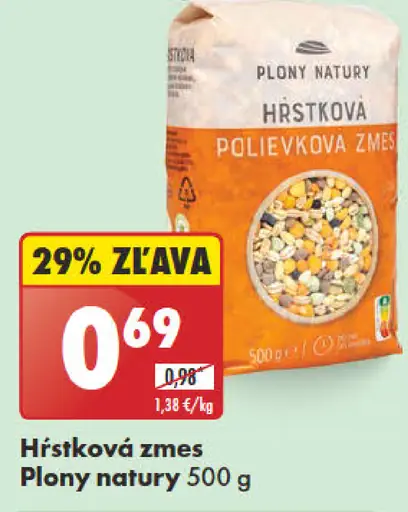 Plony natury Hŕstková zmes