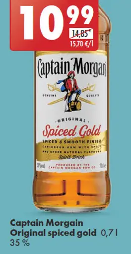 Captain Morgan Original Spiced Gold