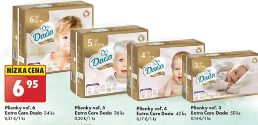 Dada Plienky vel. 5 Extra Care