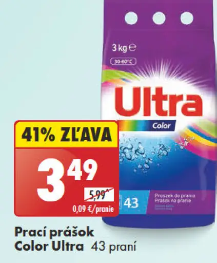 Ultra Prací prášok Color